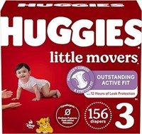 SEALED - Diapers Size 3 - Huggies Little Movers Di