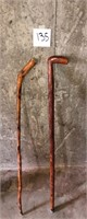 Wooden Walking Canes (2)