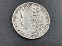 1881 MORGAN SILVER DOLLAR