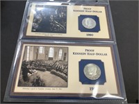 PROOF KENNEDY HALF DOLLARS 1980 AND 1981