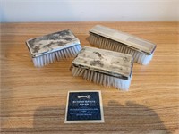 Vintage Barrel Cloth Brushes