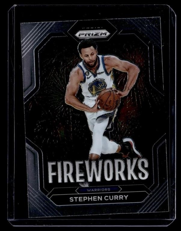 2023 Panini Prizm Fireworks 19 Stephen Curry