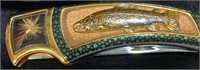 Franklin Mint Fly Fishing / Trout knife