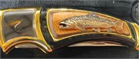 Franklin Mint Fly Fishing / Trout knife