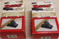 2 Tom Cat Rat Traps