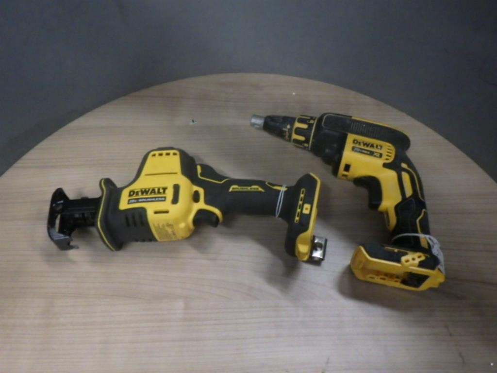 DEWALT SAW & DEWALT DRYWALL SCREW GUN