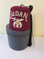 Sudan hat and carrier