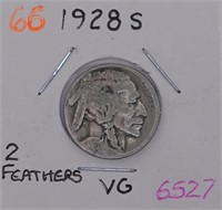 1928-S Buffalo Nickel