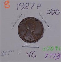 1927-P Wheat Cent