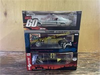 3 - 1:18 Scale Die Cast Cars