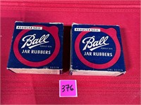 Vtg. Ball Jar Rubbers x 2 boxes