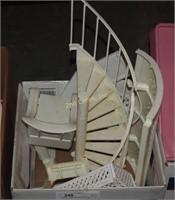 Barbie Doll House Patio & Spiral Staircase Lot