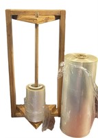 Plastic Wrap Stand and Plastic Rolls