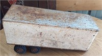 Vintage Metal Toy Semi Trailer