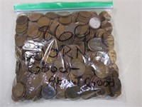 Approximately 860 Wheat Pennies C