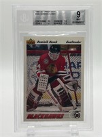 Dominik Hasek Rookie Graded Hockey Card