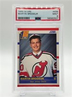 Martin Brodeur Rookie Graded Hockey Card