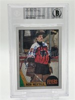 Ron Hextall Rookie Autographed Slabbed Hockey Card
