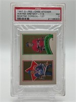 Gretzky / Corson Graded Hockey Sticker