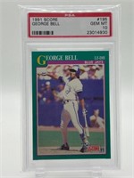 George Bell Graded PSA 10 Baseball Card