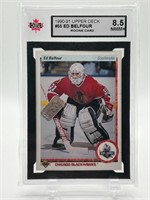 Ed Belfour Rookie Graded Hockey Card