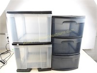 Lot of 2 Storage Systems Pre Owned Some Wear See