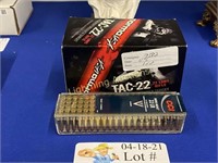 500 ROUNDS OF NORMA TACC22 .22LR AMMUNITION