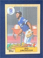 1987 Topps Bo Jackson Rookie Future Stars