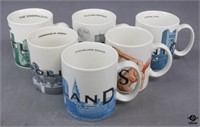 Starbucks City Scenes Mugs / 6 pc