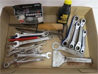 Combination wrenches, off set ratchet wrenches