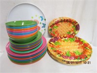 Plastic tableware