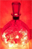 * Vintage Red Bottle Light - 9 ½” tall