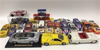 Collection of Loose Die-Cast Toy Cars