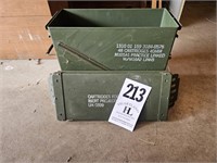 Metal Ammo Container & Misc. Ammunition