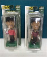 2 Tiger Woods bobble heads, in original pkg.