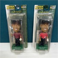 2 Tiger Woods bobble heads, in original pkg.