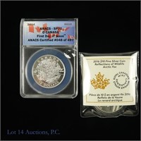 RCM Canadian Silver Coins (2)