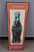 DRINK COCA-COLA PLAQUED POSTER