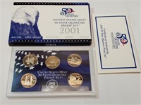 OF) 2001 state quarters proof set