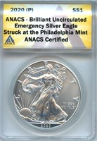 2020 Emergency Silver Eagle ANAC Brilliant