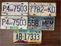 British Columbia Olympic License Plate + Others