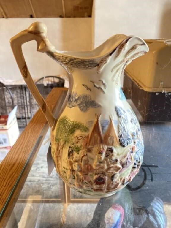 Pottery Pitcher