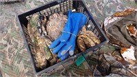 Crate of Hunting Gloves, Mittens