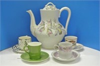 Porcelain Teapot Lot