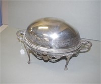 Elkington & Co silver plated domed food server