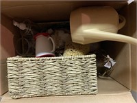 BASKET, WATERING CAN, MISC