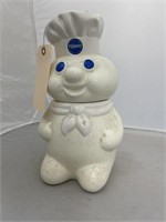 Talking Pillsbury Doughboy Cookie Jar w/Lid 12"H
