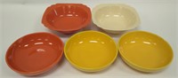 Lot of 5 Vintage Ceramic Bowls