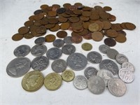 World Coins, Wheat Pennies, and More