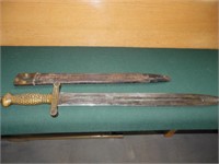 Civil War Era Sword w/ Palmetto Armory Insignia